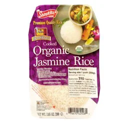 Shirakiku Organic Cooked Jasmine Rice 7.05 oz