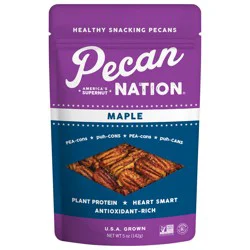 Pecan Nation Maple Snacking Pecans 5oz