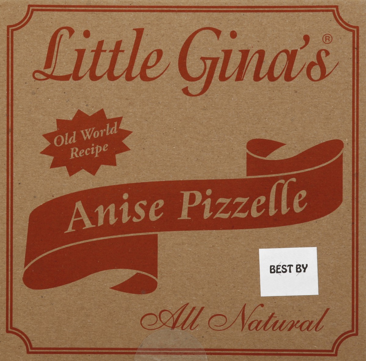 slide 4 of 4, Little Ginas Anise Pizzelle 9 oz, 9 oz