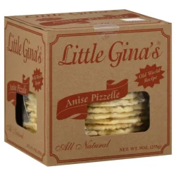 Little Ginas Anise Pizzelle 9 oz