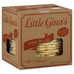 Little Ginas Anise Pizzelle 9 oz