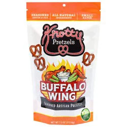 Knotty Pretzels Seasoned Artisan Buffalo Wing Pretzels 7.5 oz