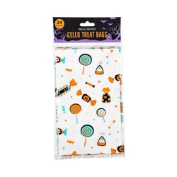 Meijer Corporate Seasonal Meijer Halloween Cello Treat Bag, 2 Assorted Styles