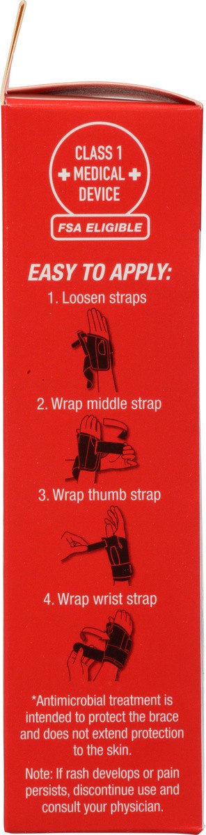 slide 7 of 9, Mueller Maximum Reversible Thumb Stabilizer 1 ea Box, 1 ct