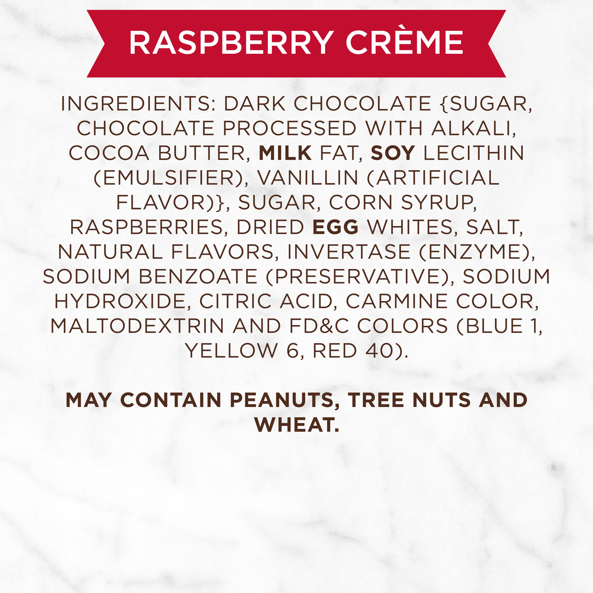 slide 3 of 3, RUSSELL STOVER Valentine's Day Dark Chocolate Raspberry Crème Heart, 1.3 oz., 10 oz