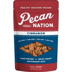 Pecan Nation Cinnamon Snacking Pecans 5oz
