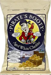 Pirate Brands White Cheddar Puffs - 10 oz