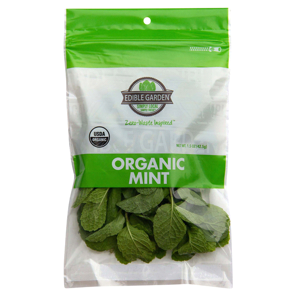 slide 1 of 1, Edible Garden Organic Mint, 1.5 oz