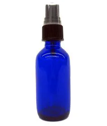 Wyndmere Naturals Glass Bottle Cobalt Blue
