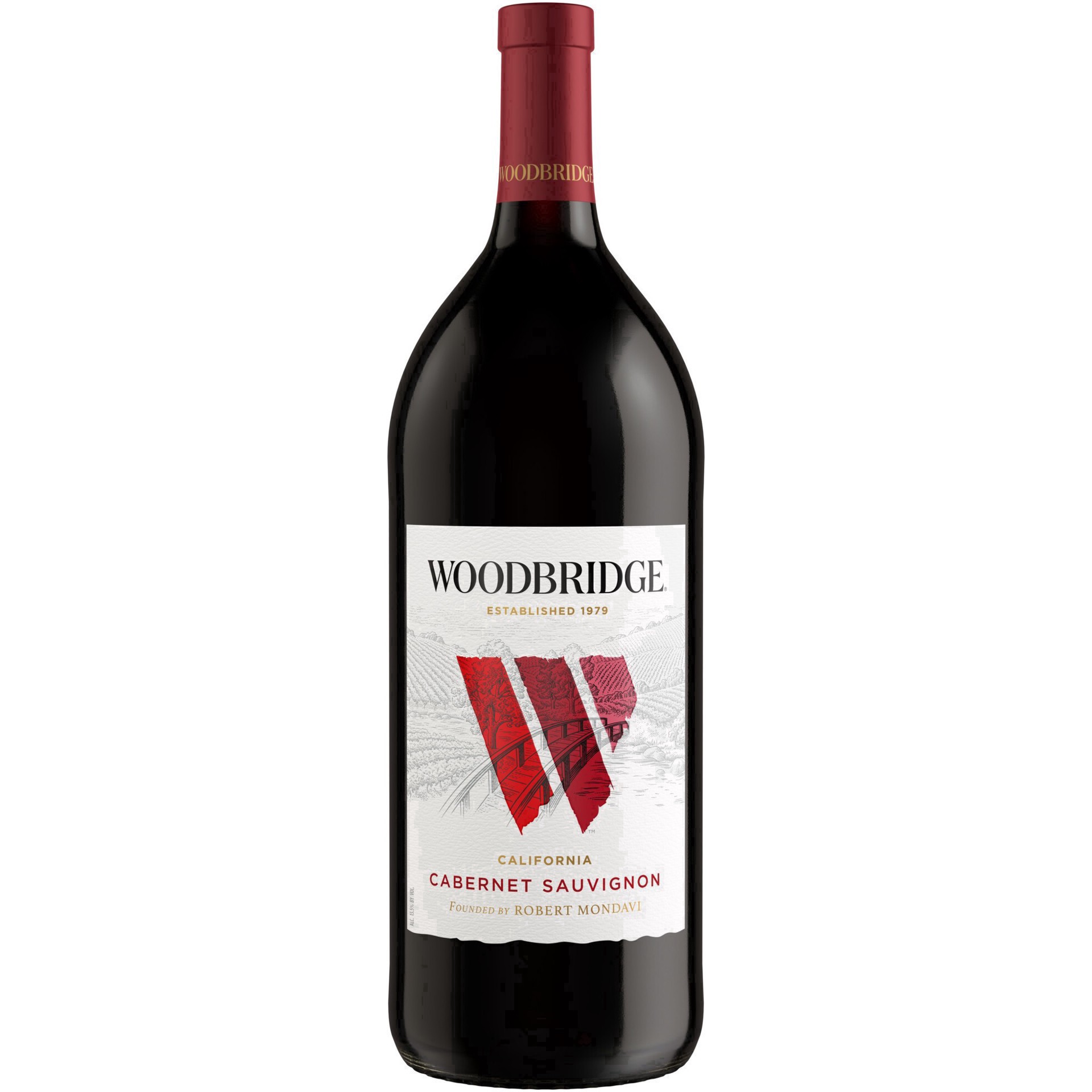 slide 19 of 40, Woodbridge by Robert Mondavi Cabernet Sauvignon Red Wine, 1.5 L Bottle, 50.72 fl oz