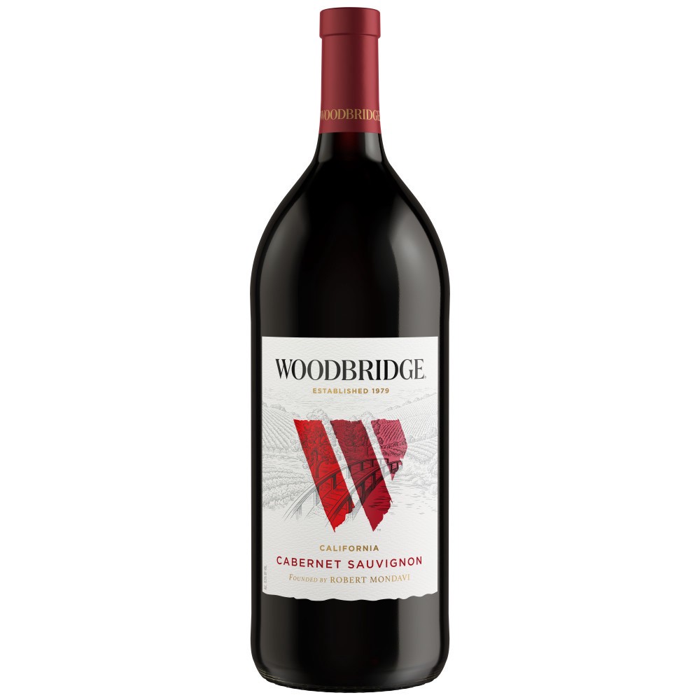 slide 1 of 40, Woodbridge by Robert Mondavi Cabernet Sauvignon Red Wine, 1.5 L Bottle, 50.72 fl oz