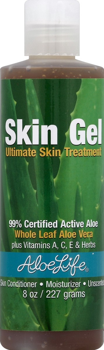 slide 3 of 3, Aloe Life Al Skin Gel/Herb, 8 oz