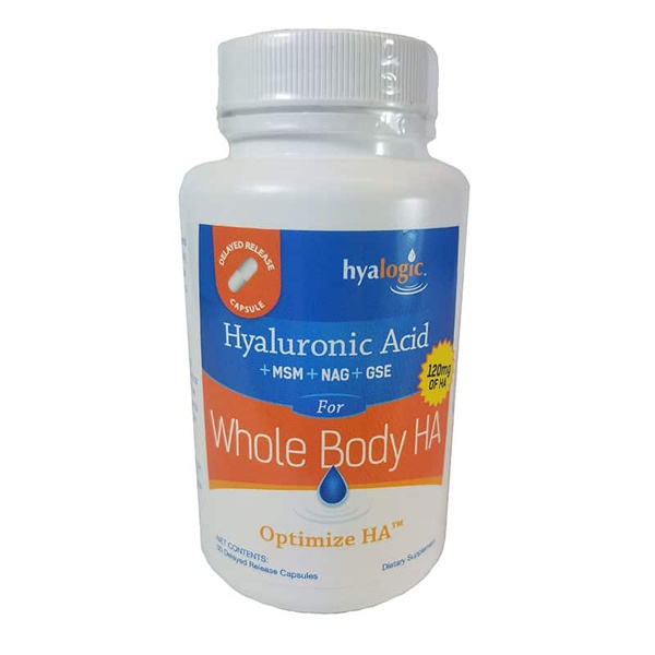 slide 1 of 1, Hyalogic Optimize Hyaluronic Acid Capsules, 1 ct