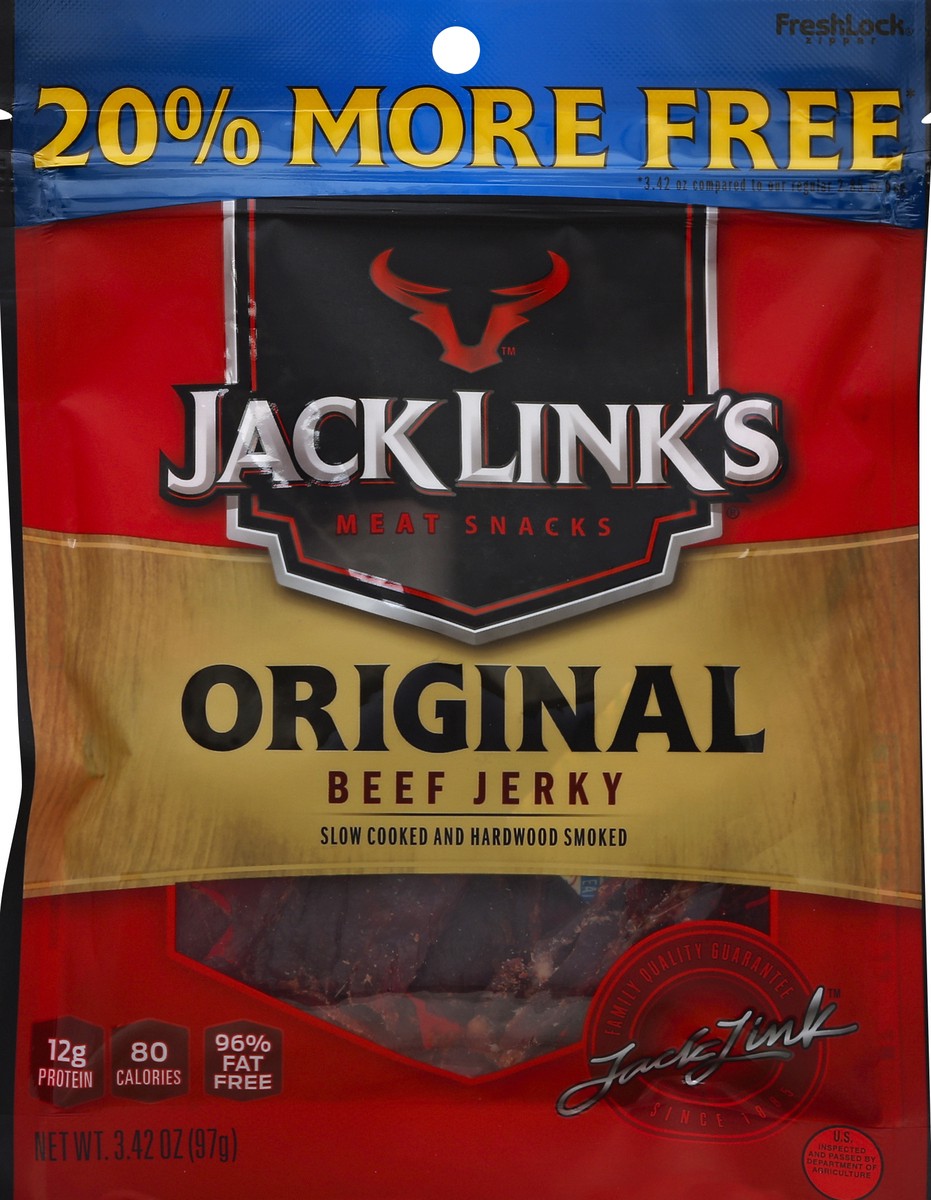 slide 1 of 4, Jack Link's Beef Jerky 3.42 oz, 3.42 oz
