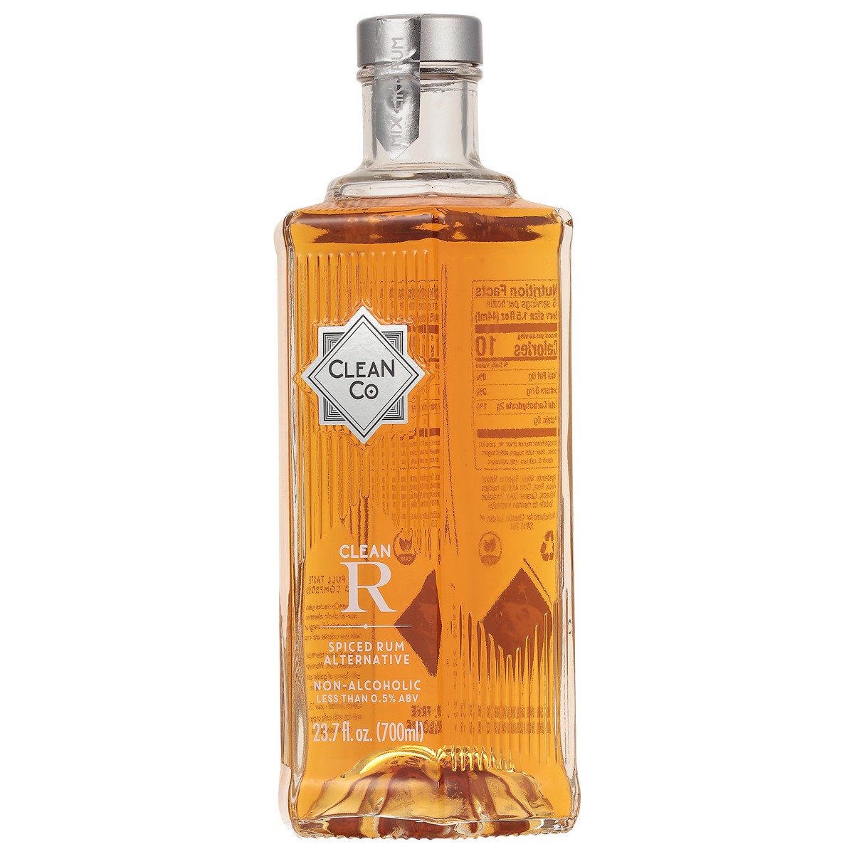 slide 7 of 9, CleanCo Non-Alcoholic, Spiced Rum Alternative, 23.7 fl oz