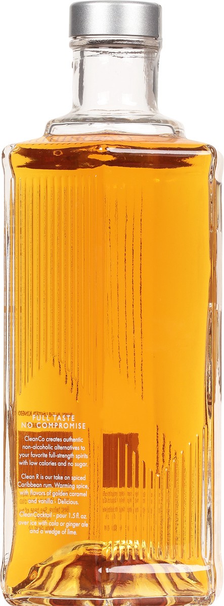slide 6 of 9, CleanCo Non-Alcoholic, Spiced Rum Alternative, 23.7 fl oz