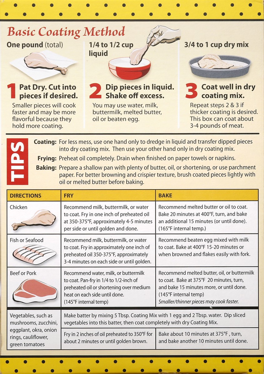 slide 6 of 9, Kentucky Kernel Lemon Pepper Seasoned Coating Mix 7 oz, 7 oz