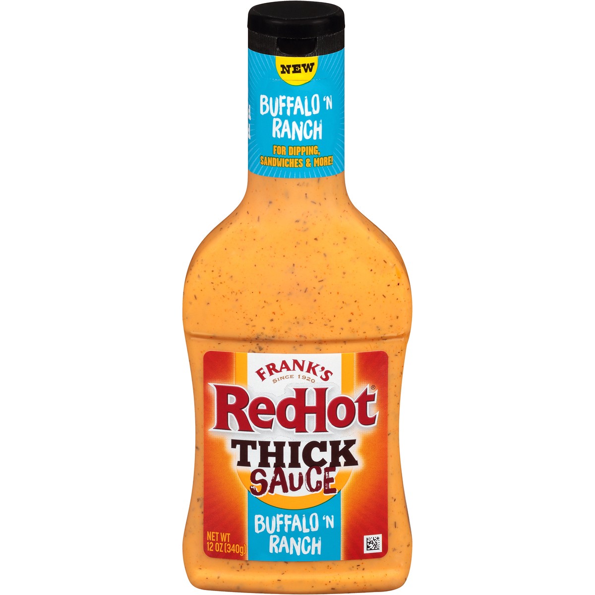 slide 3 of 13, Frank's RedHot Buffalo 'N Ranch Thick Hot Sauce, 12 oz, 12 oz