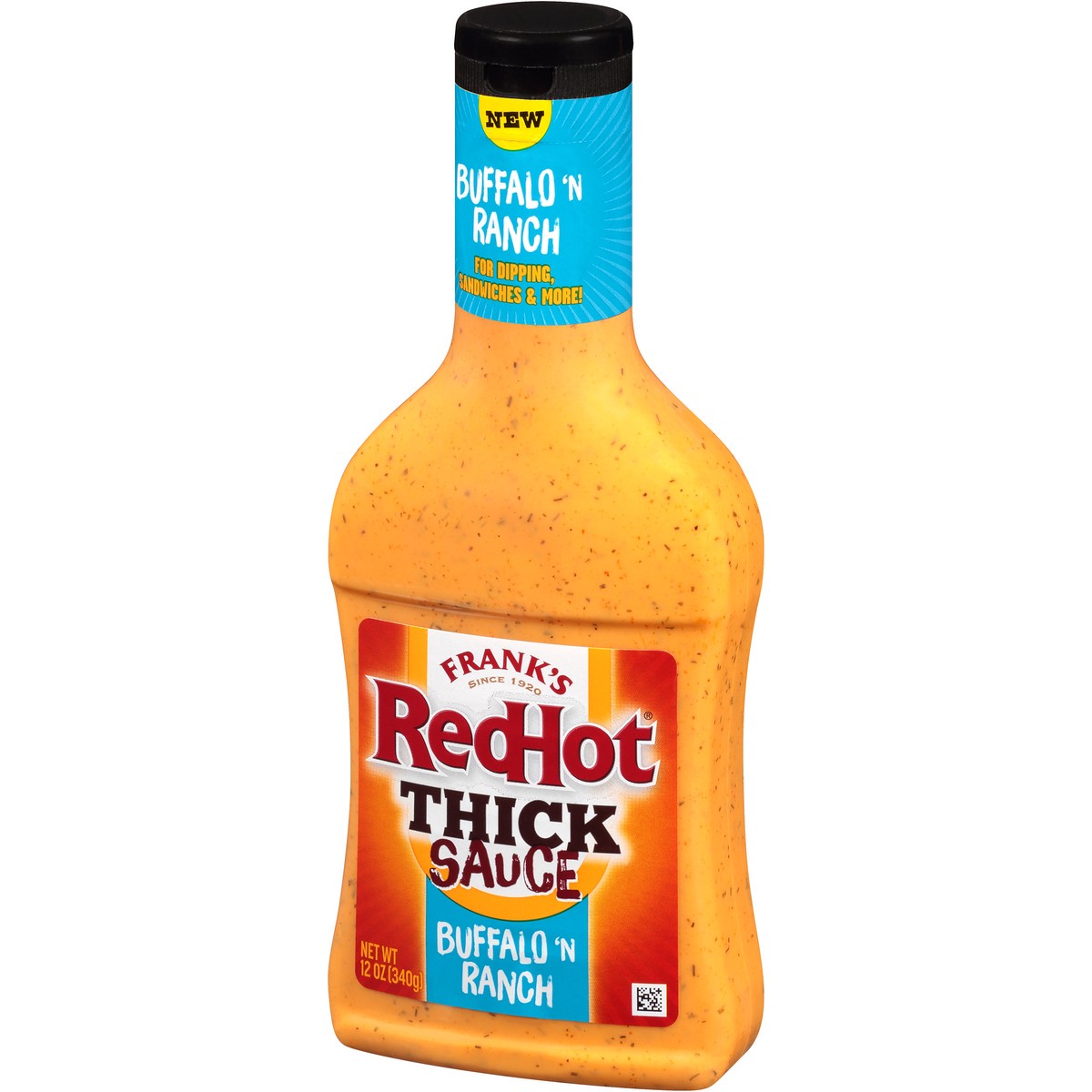 slide 4 of 13, Frank's RedHot Buffalo 'N Ranch Thick Hot Sauce, 12 oz, 12 oz