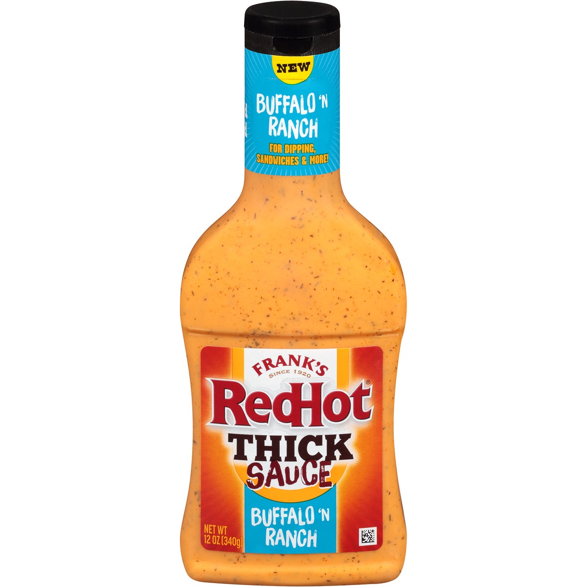 slide 1 of 13, Frank's RedHot Buffalo 'N Ranch Thick Hot Sauce, 12 oz, 12 oz