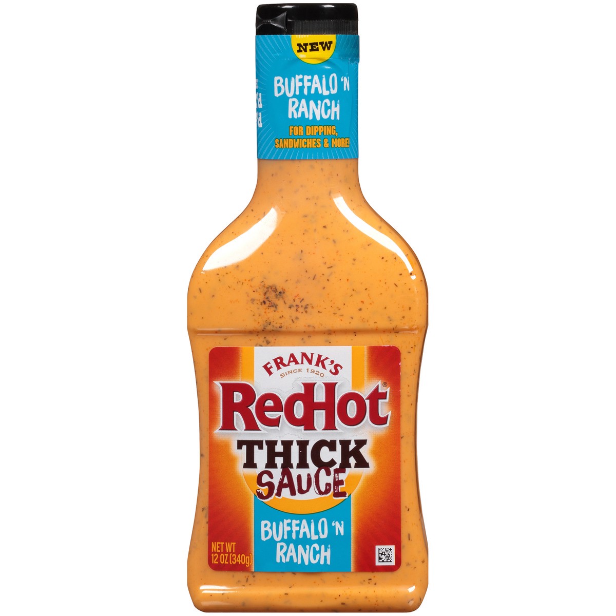 slide 11 of 13, Frank's RedHot Buffalo 'N Ranch Thick Hot Sauce, 12 oz, 12 oz