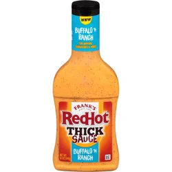 Frank's RedHot Buffalo 'N Ranch Thick Hot Sauce, 12.0 oz