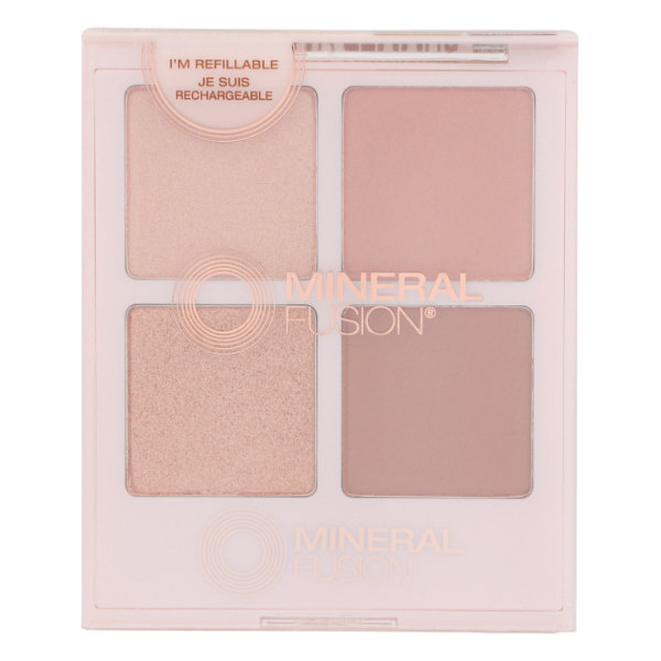 slide 1 of 1, Mineral Fusion Eye Shadow Palette Summer Vacation, 0.25 oz