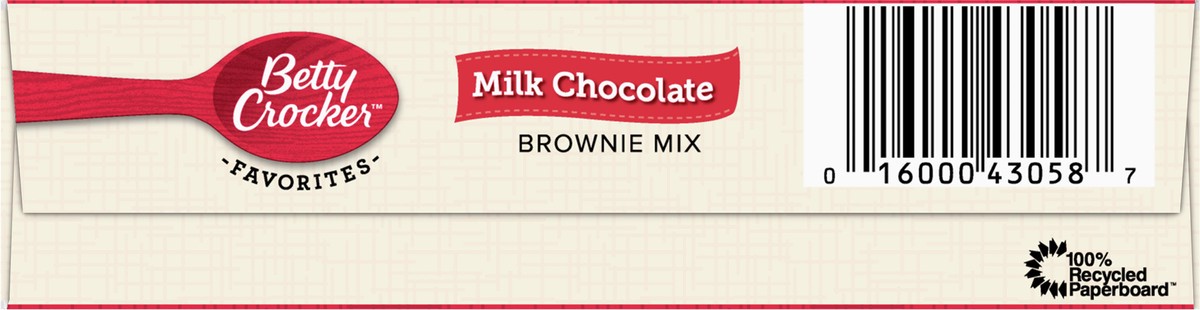 slide 4 of 9, Betty Crocker Milk Chocolate Brownie Mix Family Size, 18.4 oz, 18.4 oz