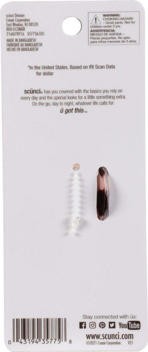 slide 8 of 9, scünci U Got This Jaw Clip 1 ea Card, 1 ct