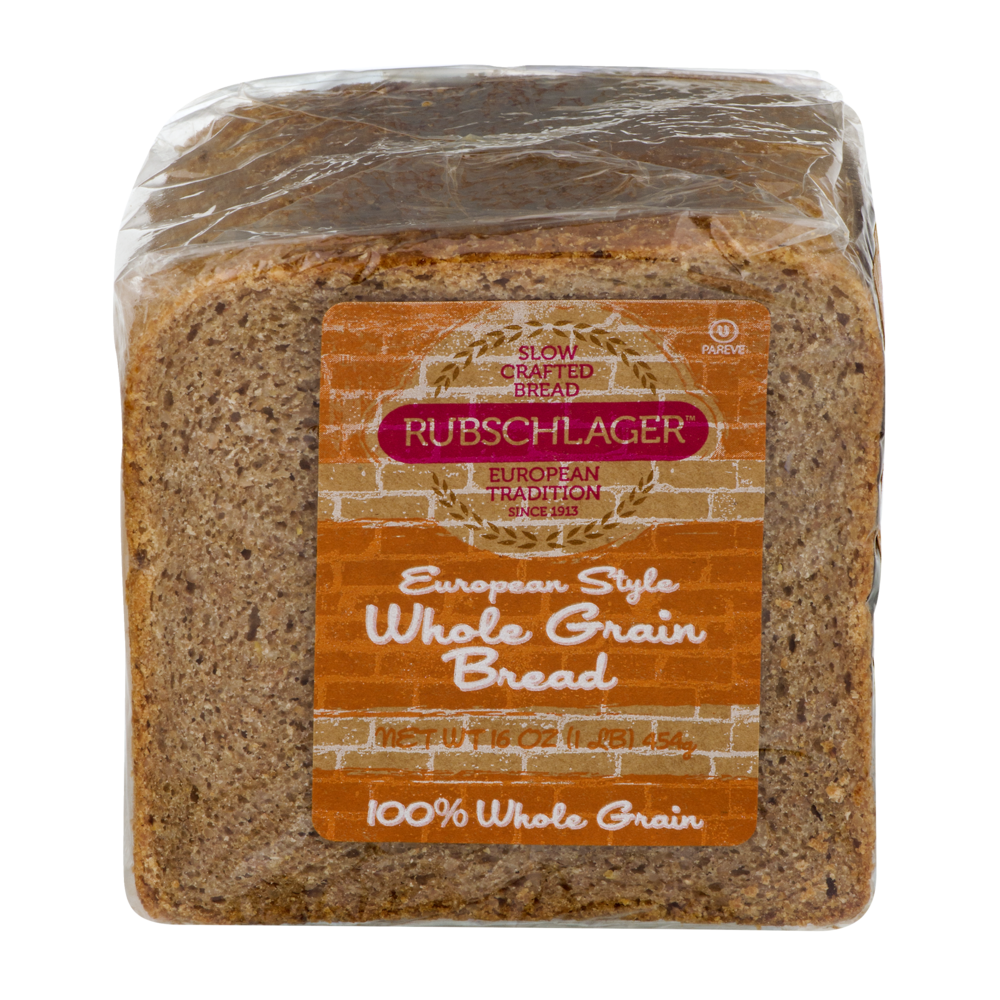 slide 1 of 1, Rubschlager European Whole Grain Bread, 16 oz