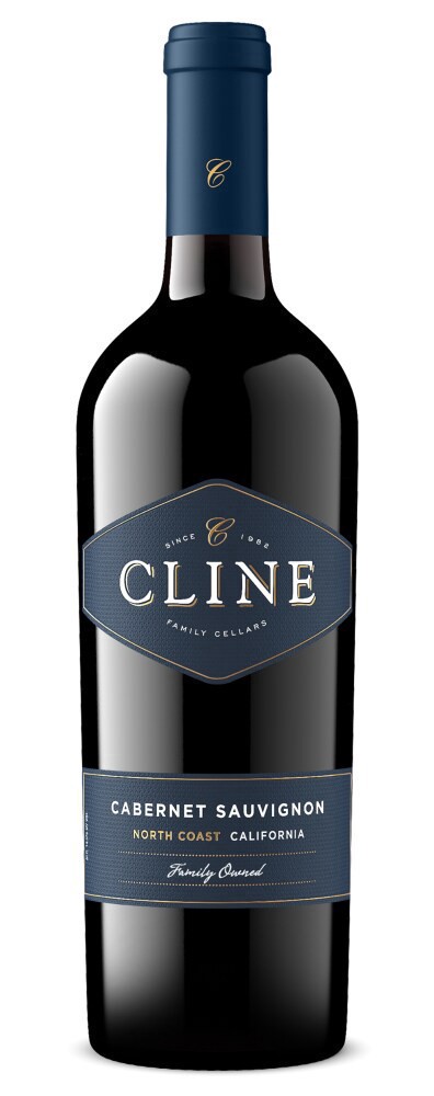 slide 2 of 3, Cline Cabernet Sauvignon Wine, 750 ml