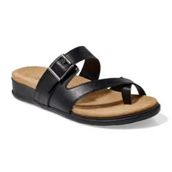 Esprit Vanna Sandal, Black, Size 9