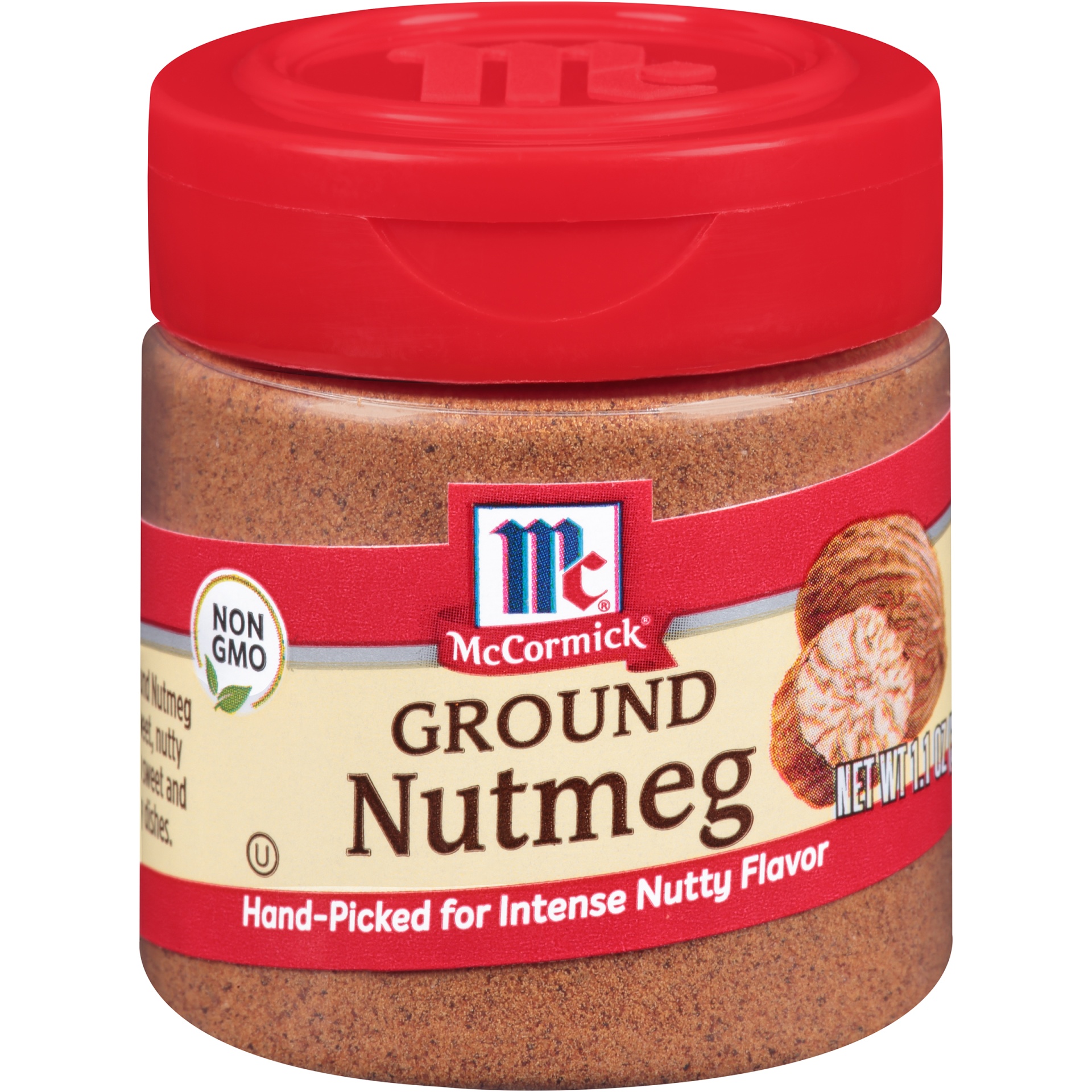 slide 1 of 4, McCormick Ground Nutmeg, 1.1 oz