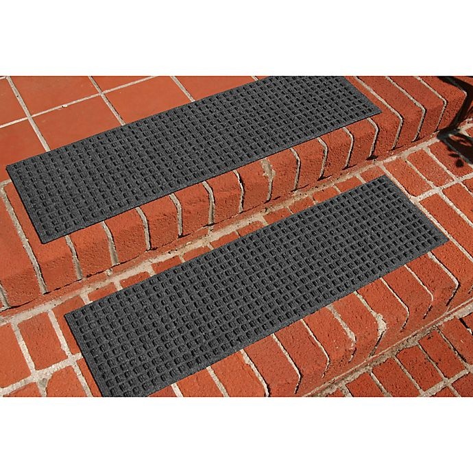 slide 1 of 2, Weather Guard Squares Stair Treads - Charcoal, 2 ct