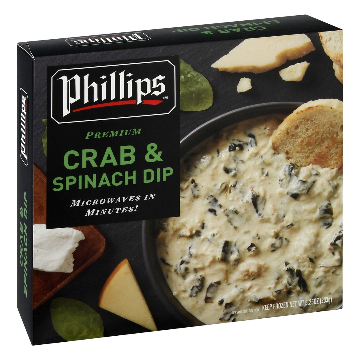 slide 9 of 13, Philips Premium Crab & Spinach Dip 8.25 oz, 8.25 oz