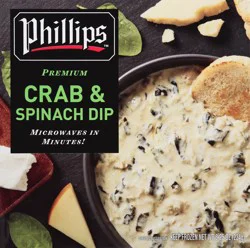 Philips Premium Crab & Spinach Dip 8.25 oz