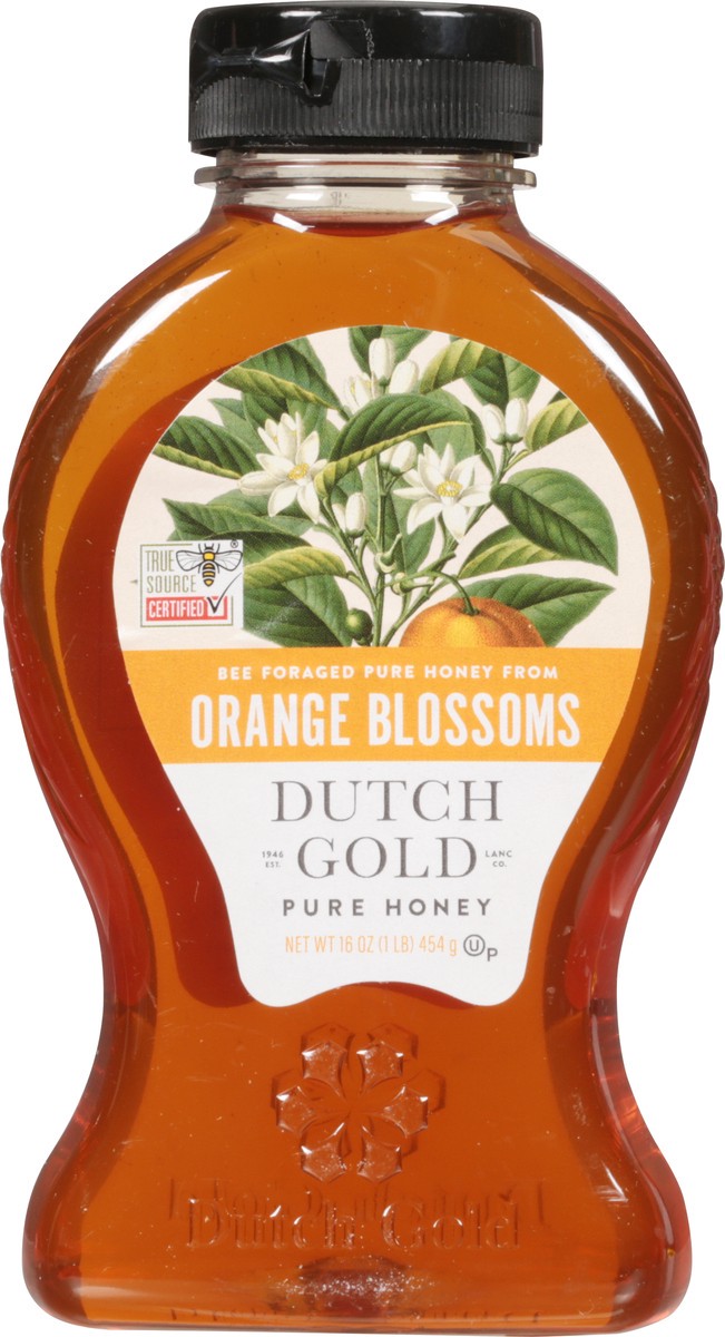 slide 6 of 9, Dutch Gold Dutch Orange Blossom Honey, 16 oz