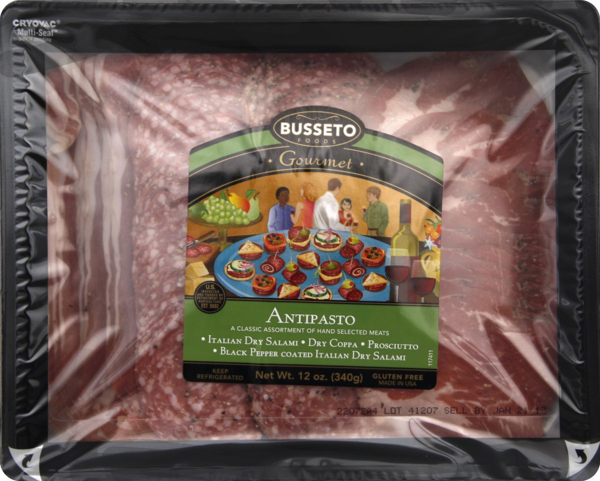 slide 3 of 4, Busseto Foods Gourmet Sliced Antipasto Pack, 12 oz