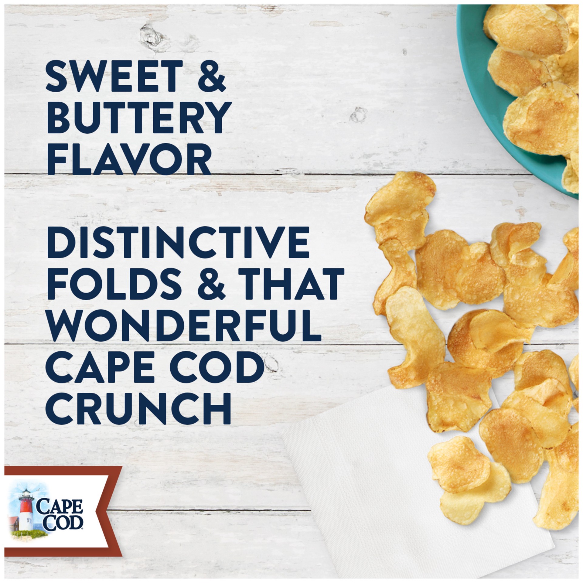 slide 3 of 9, Cape Cod Potato Chips, Russet Kettle Chips, 7.5 Oz, 7.5 oz