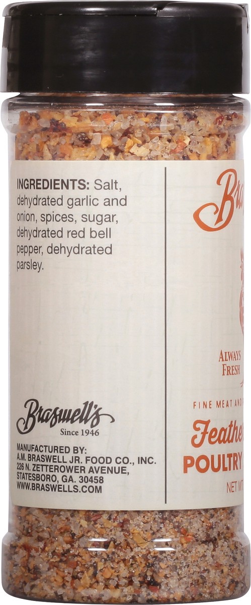 slide 11 of 13, Braswell's Poultry Feather-Fowl Seasoning - 6.25 oz, 6.25 oz