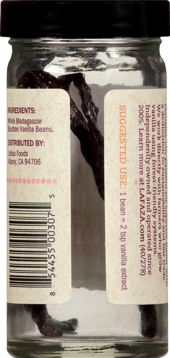 slide 3 of 11, Lafaza Madagascar Vanilla Beans 2 ea, 1 ct
