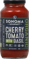 Sonoma Gourmet Organic Cherry Tomato with Basil Sauce 25 oz