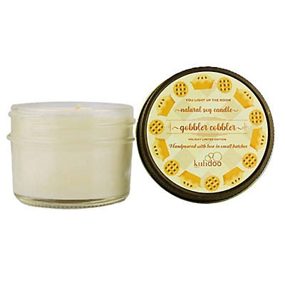 slide 1 of 1, Kuhdoo Gobbler Cobbler Candle, 4 oz