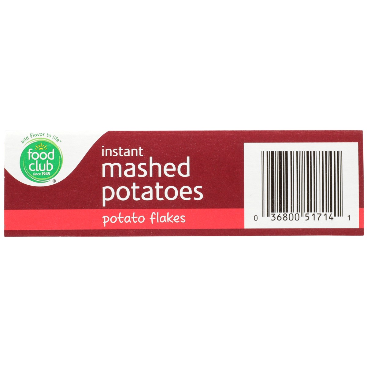 slide 2 of 9, Food Club Potato Flakes Instant Mashed Potatoes, 8 oz