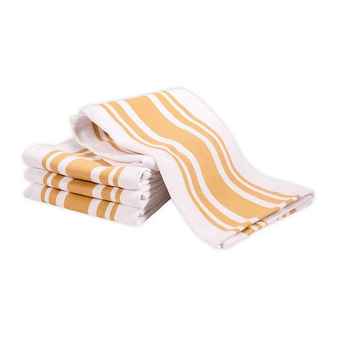 slide 1 of 2, Artisanal Kitchen Supply All Purpose Kitchen Towels - Yellow, 4 ct