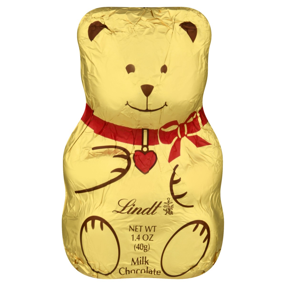 slide 1 of 9, Lindt Bear Milk Chocolate, 1 ct