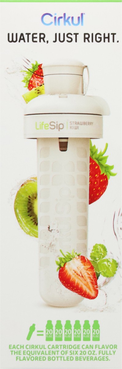 slide 7 of 9, Cirkul LifeSip Hydrate Strawberry Kiwi Flavor Cartridge 1 ea, 1 ct