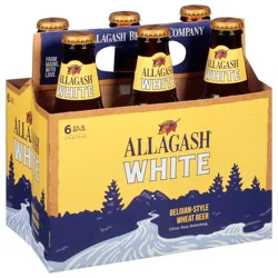 Allagash White Belgian Wit Beer - 6 pk 12 fl oz
