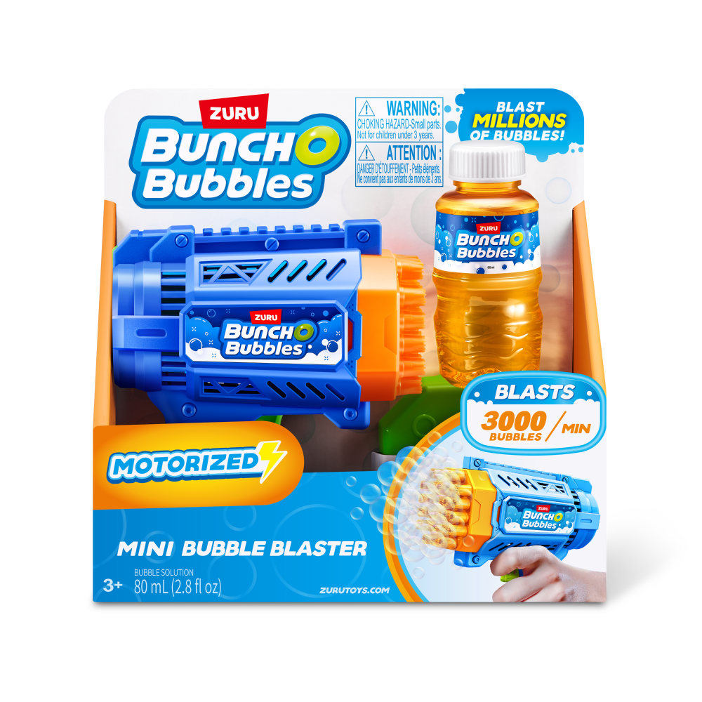 slide 1 of 2, Zuru Bunch O Bubles Motorized Mini Bubble Blaster, 1 ct