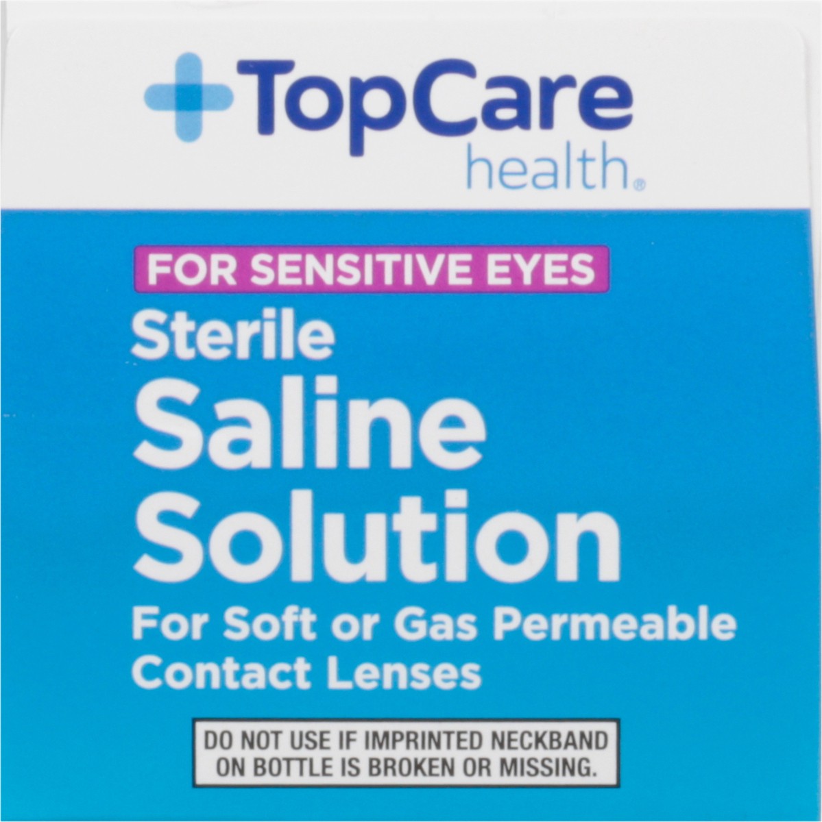 slide 7 of 14, TopCare Health Sterile Saline Solution 12 fl oz, 12 fl oz